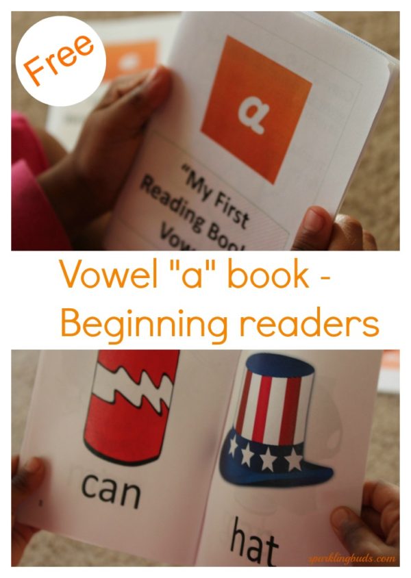 Free Beginning reader books Vowel a sparklingbuds