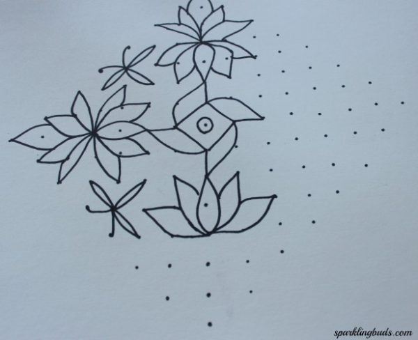 Kolam – Indian art – sparklingbuds