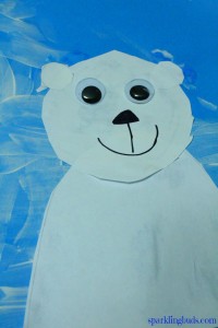 Polar bear craft – sparklingbuds