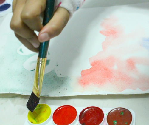 Simple watercolor projects for preschool